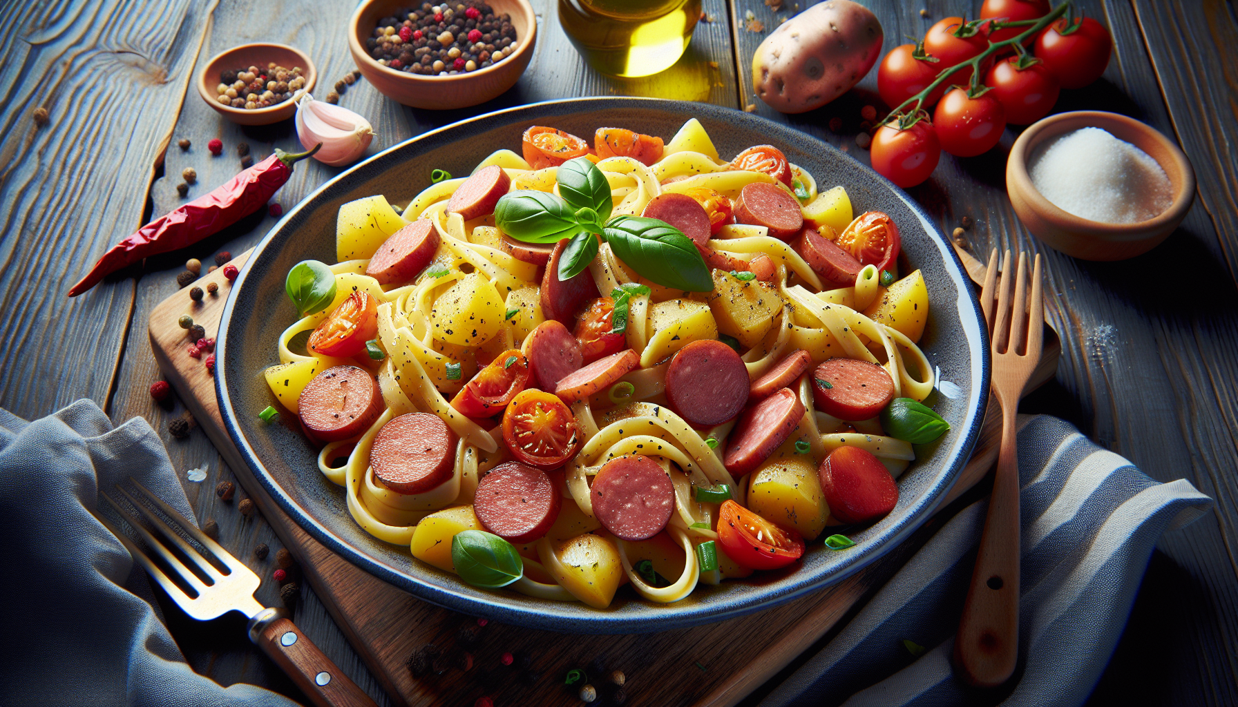 ricetta pasta e patate